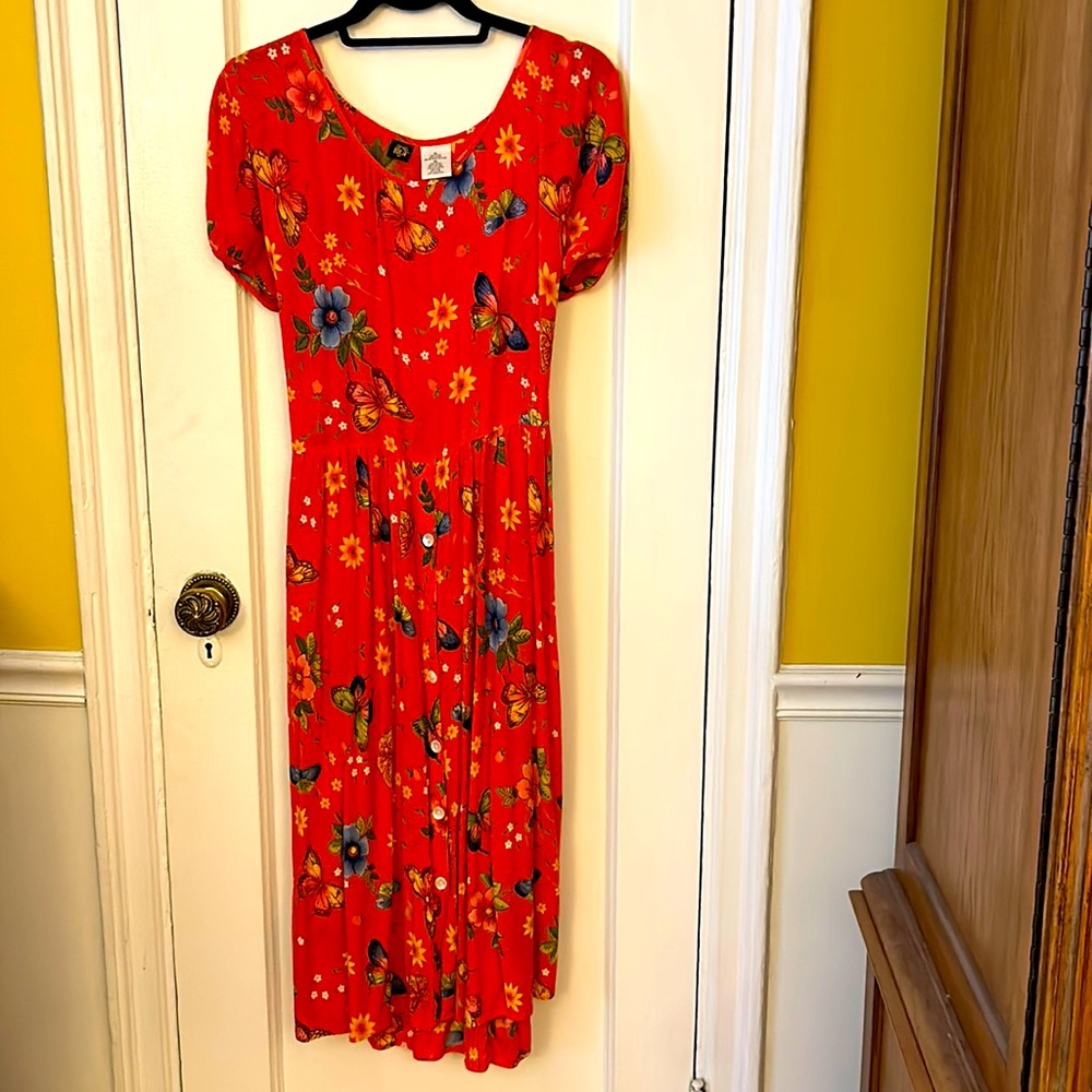 Bila summer sundress butterfly design